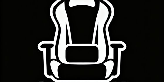极速电竞椅品牌Logo，为赛事提供选手专用电竞座椅，符合人体工学设计，保障选手在长时间比赛中保持最佳坐姿。